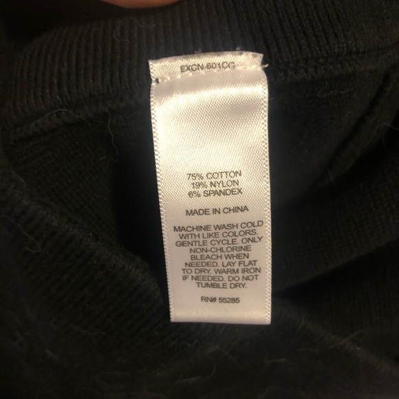 Express Cabernet Black Knit Pencil Skirt- M - Picture 2 of 3